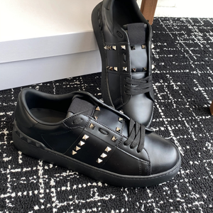 Zapatillas bajas con cordones y detalles de brillo para mujer, estilo Valentinos, para uso diario y estilo urbano. - Product Image 6