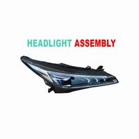 Front Bumper Grille with Headlights Signal Lights Fog Lights Decorative Strips for Roewe RX5 Third Generation