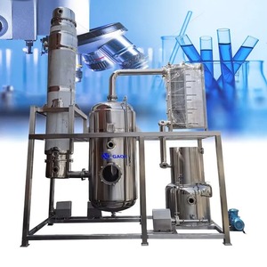 Évaporateur industriel multi-effets à film tombant, contrôlé par PLC, en titane et acier inoxydable, pour confiture, lait, miel, eaux usées - Product Image 1