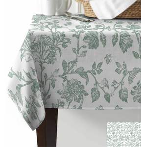 Nappe de Noël Flocon de Neige Rouge en Stock Intérieur Extérieur Rectangle Rond Design pour Fête Vacances Pique-Nique Décorations pour Hôtels - Product Image 4