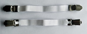 Attaches pour housse de planche à repasser FHP, lot de 4, en <span class=keywords><strong>polyester</strong></span> et fer, design pliable pour literie - Product Image 3