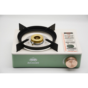 Fornello da Campeggio Portatile ad Alta Potenza, Fornello a Cassetta 260g/h a Basso Consumo di Gas per Campeggio ed Escursionismo - Product Image 1