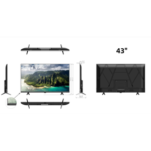 Téléviseur Intelligent LED 32 Pouces <span class=keywords><strong>UHD</strong></span> 4K Android Smart Wifi Sans Cadre ACDC T2S2 ISDB CI Bluetooth 40 43 50 55 65 75 85 98 100 Pouces - Product Image 5