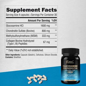 Complément de Glucosamine Chondroïtine MSM 2800mg pour Adultes – Soutient la Santé Articulaire – Meilleures Capsules de Glucosamine - Product Image 3