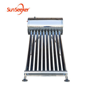 Chauffe-eau solaire de toit en U autoportant 50L-200L OEM Compact Système de chauffage par geyser solaire à tube sous vide résidentiel bon marché - Product Image 2