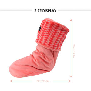 Meias de aquecimento para pés, meias de aquecimento elétricas usb para alívio da dor no pé - Product Image 5