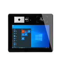 Terminal Punto de Venta Todo en Uno con Pantalla Táctil Plana Windows 10, Sistema POS con Escáner y Cámara