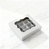 Aanpasbare luxe 2mm gerecycleerde voedselverpakkingsset voor dadels, gedroogd fruit, chocolade doos met sponsvoering voor Ramadan verpakkingen
