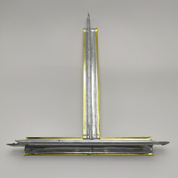 Grille de plafond carrée en acier inoxydable T-grid de Chine, haute résistance, 32/38, ignifuge, antirouille, galvanisée, pour hôtels
