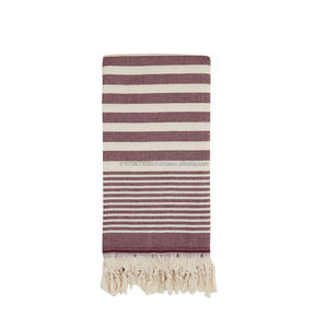 Vente en gros 100% coton éponge soutenu turc Peshtemal Fouta serviette douce OEM personnalisable épais pour bain plage utilisation tissé Technique - Product Image 4