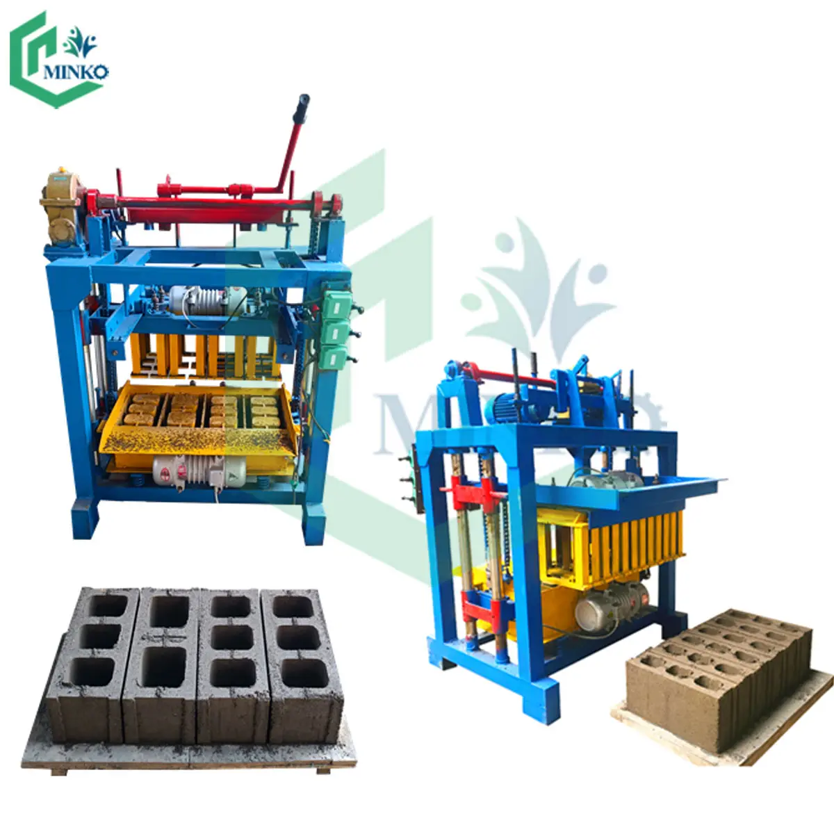 Automatic block machine egg laying hollow block making machine concrete hollow brick making machine