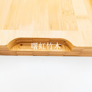 ถาดไม้ไผ่และไม้ Shuhong ขนาด 34x24x3 ซม. รูปทรงสี่เหลี่ยมผืนผ้า สำหรับเสิร์ฟชา บาร์บีคิว ขนมปัง สเต็ก ใช้ในครัวเรือน - Product Image 4