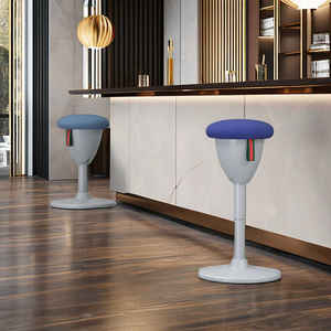 كرسي مكتب هزاز فاخر بتصميم نورديك من الصين، كرسي تنفيذي مريح للرؤساء التنفيذيين، تصميم كوري تقليدي بشبكة قابلة للتعديل، معتمد من BIFMA - Product Image 2