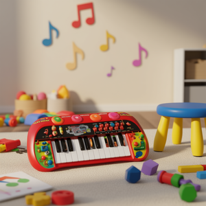 La mia tastiera digitale elettronica a 25 tasti con altoparlante integrato per bambini, pianoforte giocattolo per principianti - Product Image 2