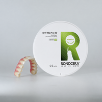 Disque de zircone Rondcera SHT-ML Pro 4D à translucidité 42%-49% pour restauration complète de la voûte dentaire, vente directe usine