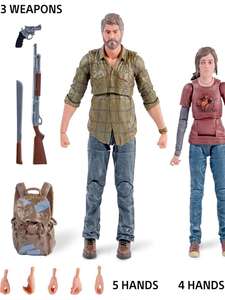 Jeu PS5 mobile japonais Anime <span class=keywords><strong>Action</strong></span> Figure Double Set mettant en vedette Joel Ellie Frozen personnages 1:12 échelle jouet de dessin animé unisexe - Product Image 3