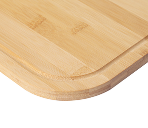 Tabla de Cortar Rectangular de Bambú para Verduras y Alimentos, 1.3 cm de Grosor, Apta para Lavavajillas, Opción de Logotipo Personalizado - Product Image 6