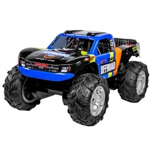 Camion tout-terrain amphibie RC 4x4 à l'échelle 1:14 2,4G avec pièces métalliques et câble USB - Jouet d'extérieur pour enfants SJY-Q205 - Product Image 1
