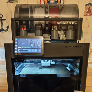 Impresora 3D Lab X2D de Doble Extrusor, Alta Velocidad, IA Inteligente, FDM, de Escritorio - Product Image 1
