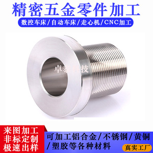 Pièces usinées en acier inoxydable, composants tournés de précision sur tour CNC, fabriqués sur mesure à partir de dessins ou d'échantillons, diamètre maximal 46 mm - Product Image 3