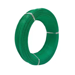 UL1180 28AWG resistance wire heating PTFE insulated single core silver plated copper flexible power wire