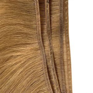 Extensions de cheveux en trame PU en gros, qualité supérieure, 100% cheveux humains, provenance unique, double tirage, extensions de cheveux en trame PU Genius - Product Image 5