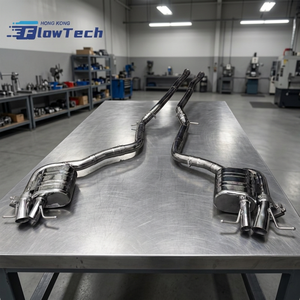 Sistema de Escape Catback con Válvulas de Alto Rendimiento FlowTech T304 de Acero Inoxidable para Mercedes-Benz W223 S400/S450 3.0T - Product Image 1
