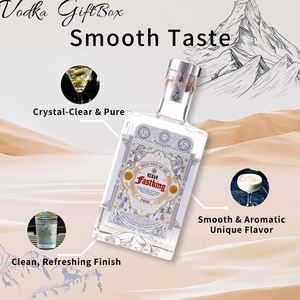 Caja de Regalo de Ginebra Fastking 700ml 40% ABV, Ginebra Premium para <span class=keywords><strong>Gin</strong></span> Tonic, Certificación ISO, 12 Botellas/Caja, 5 Años de Duración, Directo de Fábrica - Product Image 4