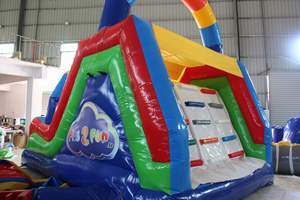 Vente flash : Toboggan gonflable en PVC de la marque SPRING EMPIRE avec une capacité de 500 kg pour les événements commerciaux et les fêtes en plein air pour enfants - Product Image 4
