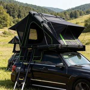 Tenda da Tetto per Auto PoeticExist, Ultraleggera, Triangolare, con Guscio Rigido in Cristallo, per 2 Persone - Product Image 1