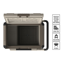 Réfrigérateurs de voiture 12 Volt Congélateur Réfrigérateur DC12v/24v RV Cooler 35L Camping ou AC100-240V pour la maison