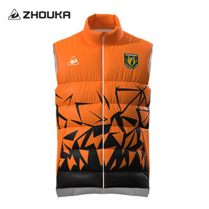 LOGO定制秋冬男士保暖舒适无袖纯棉羽绒服上衣羽绒服 - Product Image 1