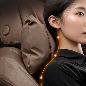 Ensemble de coussins de voiture de style professionnel de luxe, <span class=keywords><strong>appui</strong></span>-tête et soutien lombaire en Alcantara suède pour <span class=keywords><strong>BMW</strong></span> NOUVELLES Séries 1/3/5/7, X1-X6 - Product Image 2