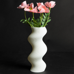 Vashine 3D OEM Impreso Personalizado <span class=keywords><strong>Maceta</strong></span> Artística Sabor Línea-sentido Ecológico Material Colorido PLA Diseñador Irregular - Product Image 3