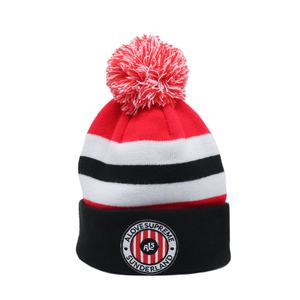 Chapeau Bob, Écharpes, Gants et Chaussettes Unisexe Personnalisés avec Logo Brodé de Haute Qualité et Pompon - Product Image 2