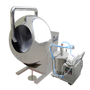 ผลไม้แห้งขนาดเล็กถั่วถั่วลิสงอัลมอนด์อัตโนมัติพ่นเครื่องเคลือบช็อคโกแลต - Product Image 1