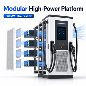 สถานีชาร์จรถยนต์ไฟฟ้าแบบสองทิศทาง 350kW-360kW Ultra Fast V2g ของ Kepco ดีไซน์กะทัดรัด สำหรับรถในโซล เกาหลีใต้ รองรับ CCS2 OCPP กำลังไฟสูง - Product Image 6