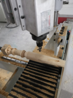 Supercnc Automatische Tafelpoten Hobby Houtdraaien 2-assige CNC Multihead Houtdraaibank