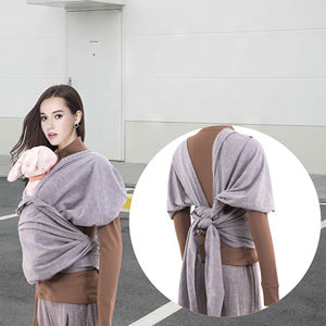 Imbracatura per neonati avvolgente a mani libere marsupio elastico avvolgente per neonato cinghie per neonato da neonato a bambino imbracatura per neonato - Product Image 1