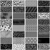 Panneau de façade en aluminium perforé à motif découpé au laser, design moderne, décoratif, pare-soleil