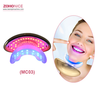 Mini appareil de blanchiment des dents à LED avec thérapie photonique rouge et bleue, anti-rides des lèvres, volumateur de lèvres