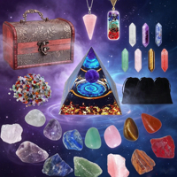 Lot de Pierres Roulées en Cristal Naturel Coloré, Pyramides et Pierres Brutes – Vente en Gros
