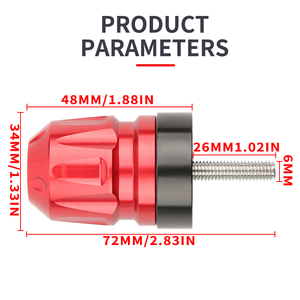 Parti di ricambio per moto CNC alluminio terminali bilanciati Muti-color maniglia barra tappo fine spina per XMAX-300 20-24 anni - Product Image 2