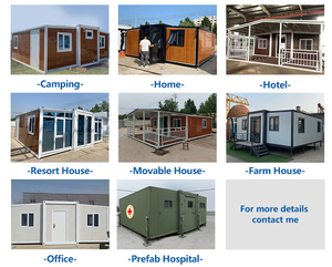 Casa Container Pieghevole Personalizzata Pronta all'Uso, Importata, con 2 Camere da Letto, Casa Modulare Prefabbricata di Lusso - Product Image 2