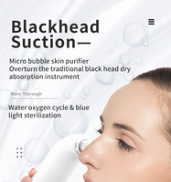 5 tête pores nettoyant aspirateur électrique aspiration visage acné dissolvant extracteur outil Kit points noirs dissolvant vide Instrument