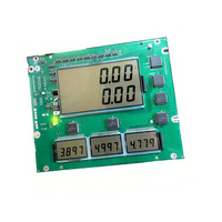 Modul Layar LCD TN Segmen Besar Tipe PIN 3.3V Transflektif untuk Panel Numerik Multi Digit