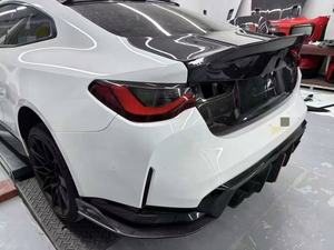 Convient pour la nouvelle <span class=keywords><strong>BMW</strong></span> <span class=keywords><strong>Série</strong></span> <span class=keywords><strong>4</strong></span> 425 430 M3G80 M4 G82 G83 modifiée avec <span class=keywords><strong>hayon</strong></span> et couvercle de coffre en fibre de carbone sèche CSL - Product Image 4
