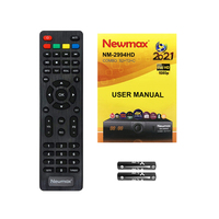 NEWMAX-receptor de televisión por satélite con Control remoto, decodificador de NM-2994 digital, dvb-t2