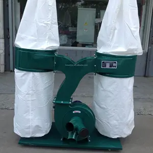 China MF9030 Low Price Electric Double Industrial Cloth Bag Wood Dust Collector For Woodworking Machine