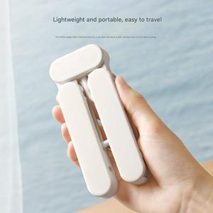 Travel Foldable Hanger Portable Non Thick Clothes Hanger with Windproof <b>Clips</b> Space Saving Laundry Pants Hanger - Product Image 2